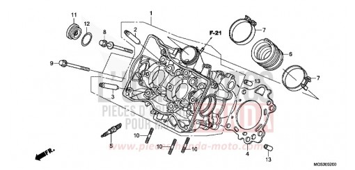 CULASSE NC700XAD de 2013
